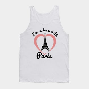I'm in love with Paris Tank Top